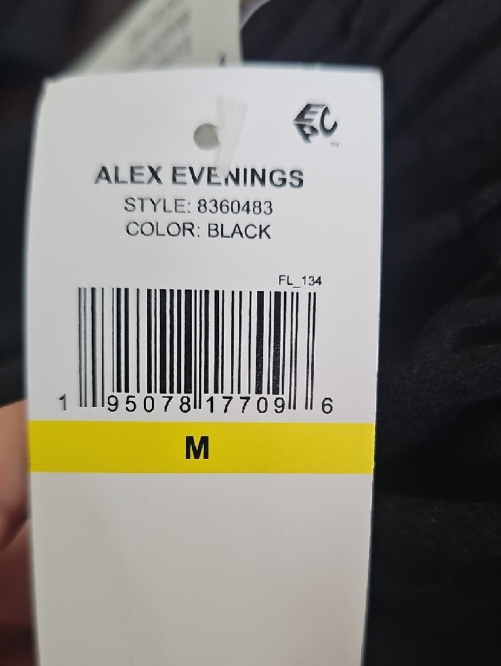 Alex Evenings Black Wide Leg Trousers - Picture 7 of 7